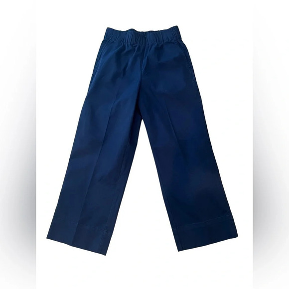 J crew 
Navy chino pants 
Size petite small
Waist 13 1/2”
Inseam 24 1/2” - Picture 2 of 5